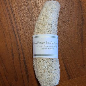 Natural Loofah Sponge, organic, exfoliating, scrubbing